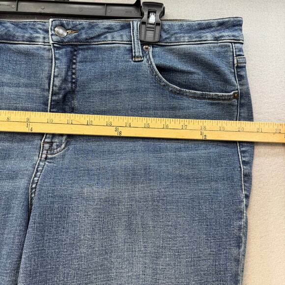 Pistola Jeans Women's 18W Blue Mid-Rise Stretch Skinny Preppy Normcore - Picture 9 of 12